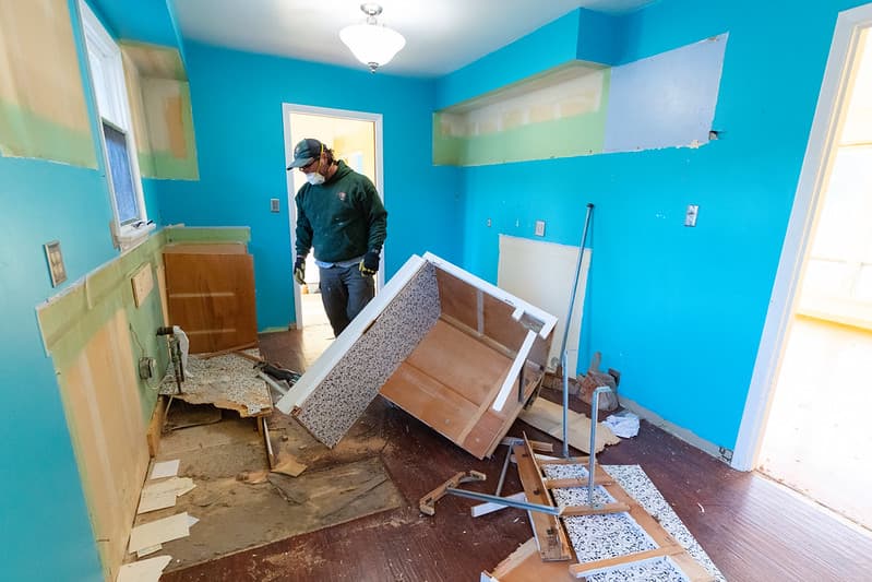 Housing Improvement Project Goal 2: kitchen demolition (3)