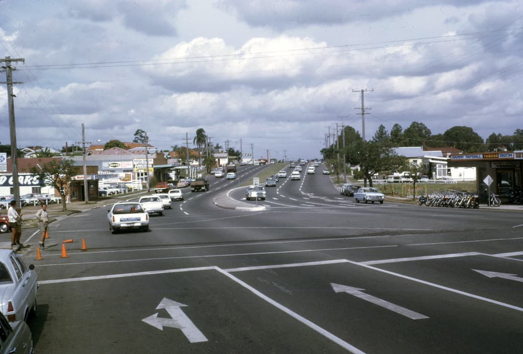 Gympie Road, Brisbane City (1973)