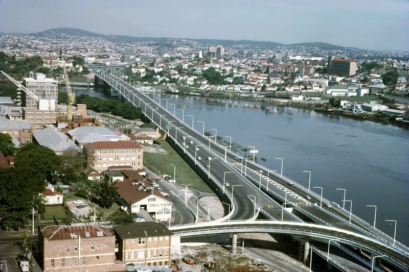 Brisbane City, Riverside Expressway (1973)