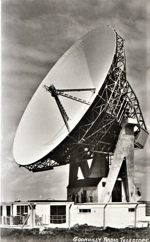 Cornwall Postcard - Goonhilly Radio Telescope - Ref 17781A