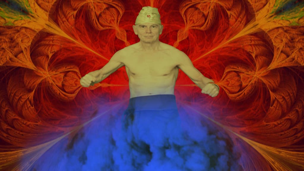 The genie emerges from the lamp [317]