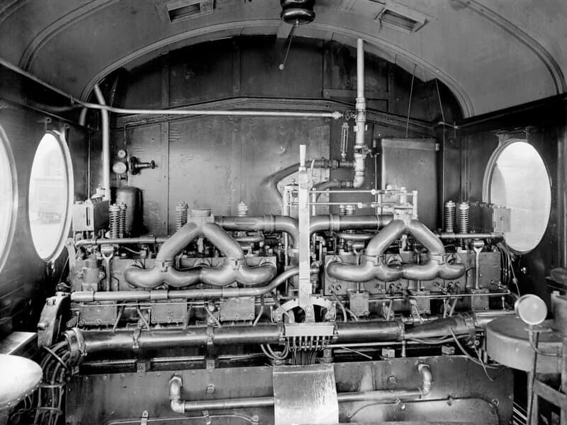 Archives, engine, glass