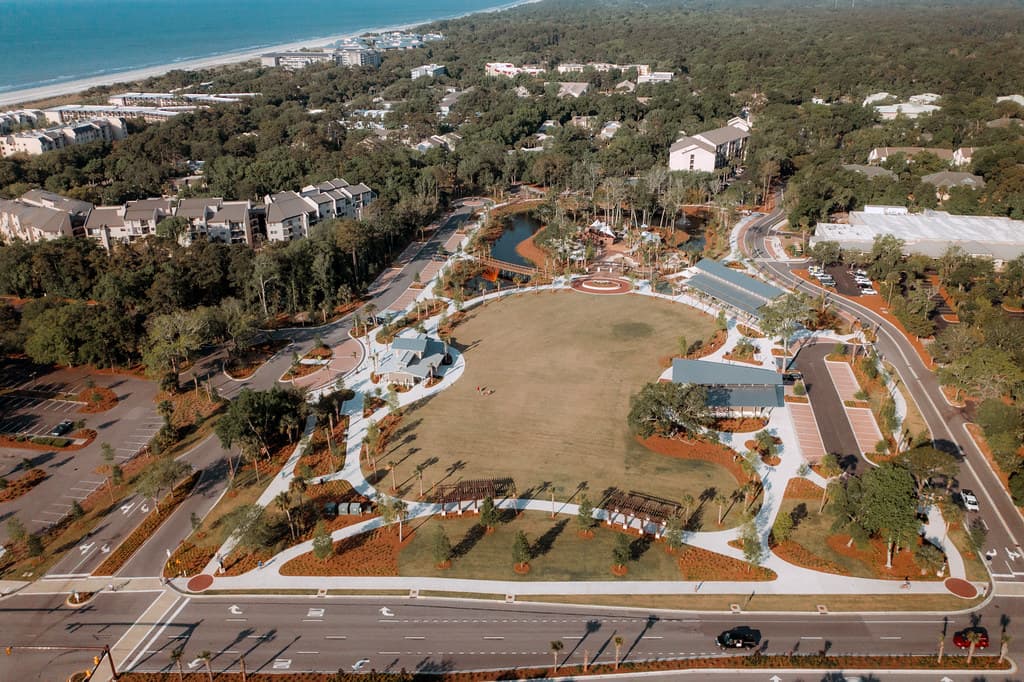 Drone footage