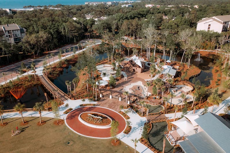 Drone footage