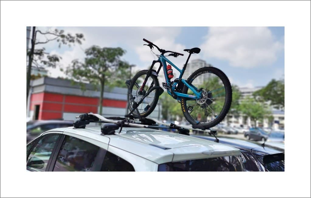 Bike on car