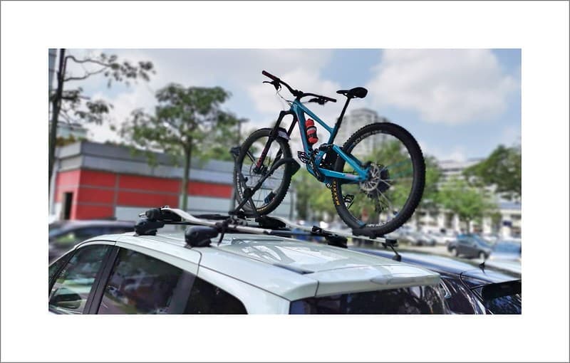 Bike on car