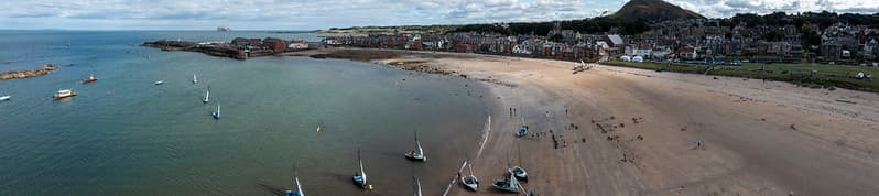 Drone on the beach