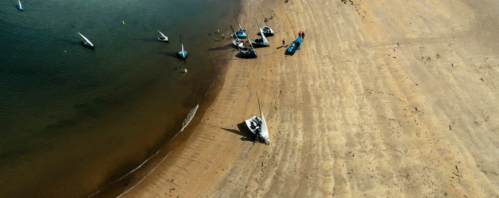 Drone on the beach 1