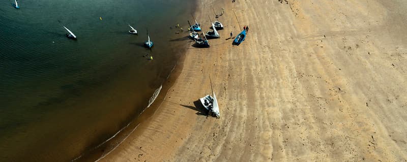 Drone on the beach 1