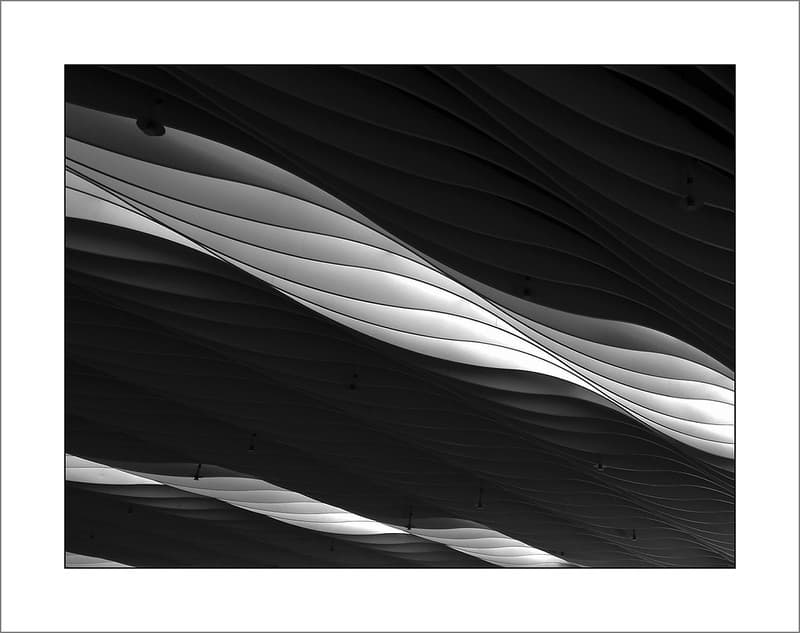 Ceiling lights abstract