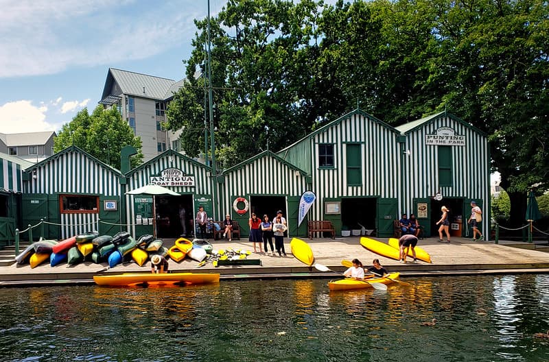 Antigua Boat Sheds.