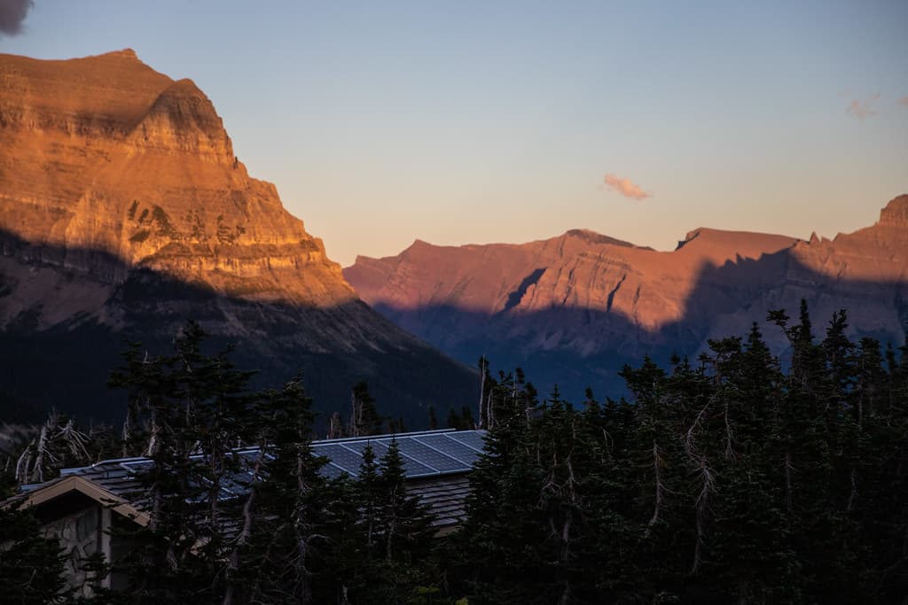 Solar Panels at Logan Pass