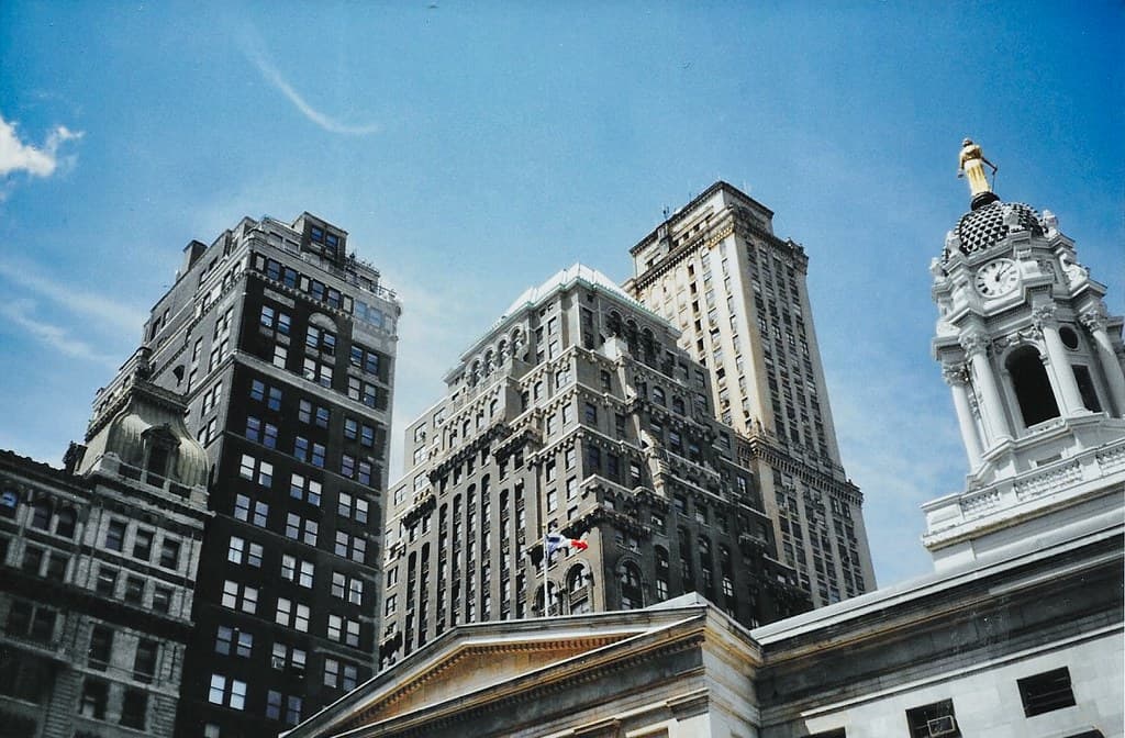 Brooklyn New York - Old Buildings in Downtown Brooklyn - City Hall