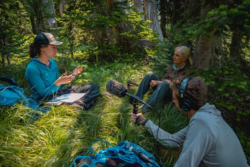 Podcast Interview in the Field