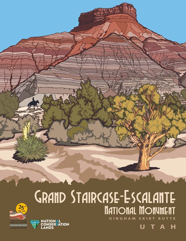 Grand Staircase-Escalante National Monument: 25th Anniversary Posters