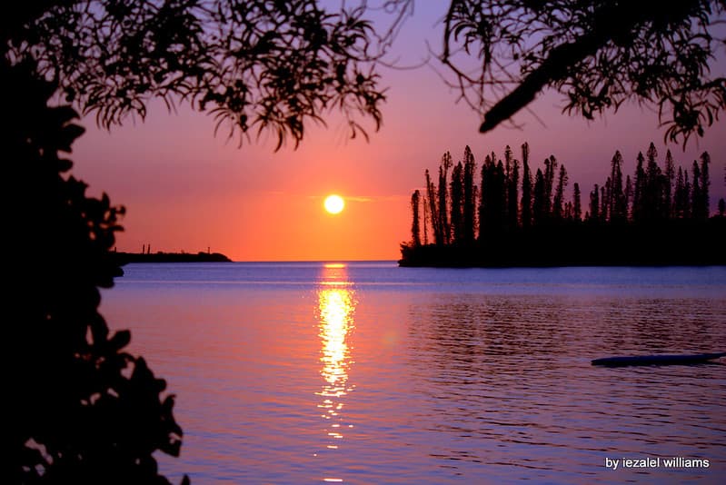 Pacific sunset 9 - Isle of Pines IMG 0043-0011