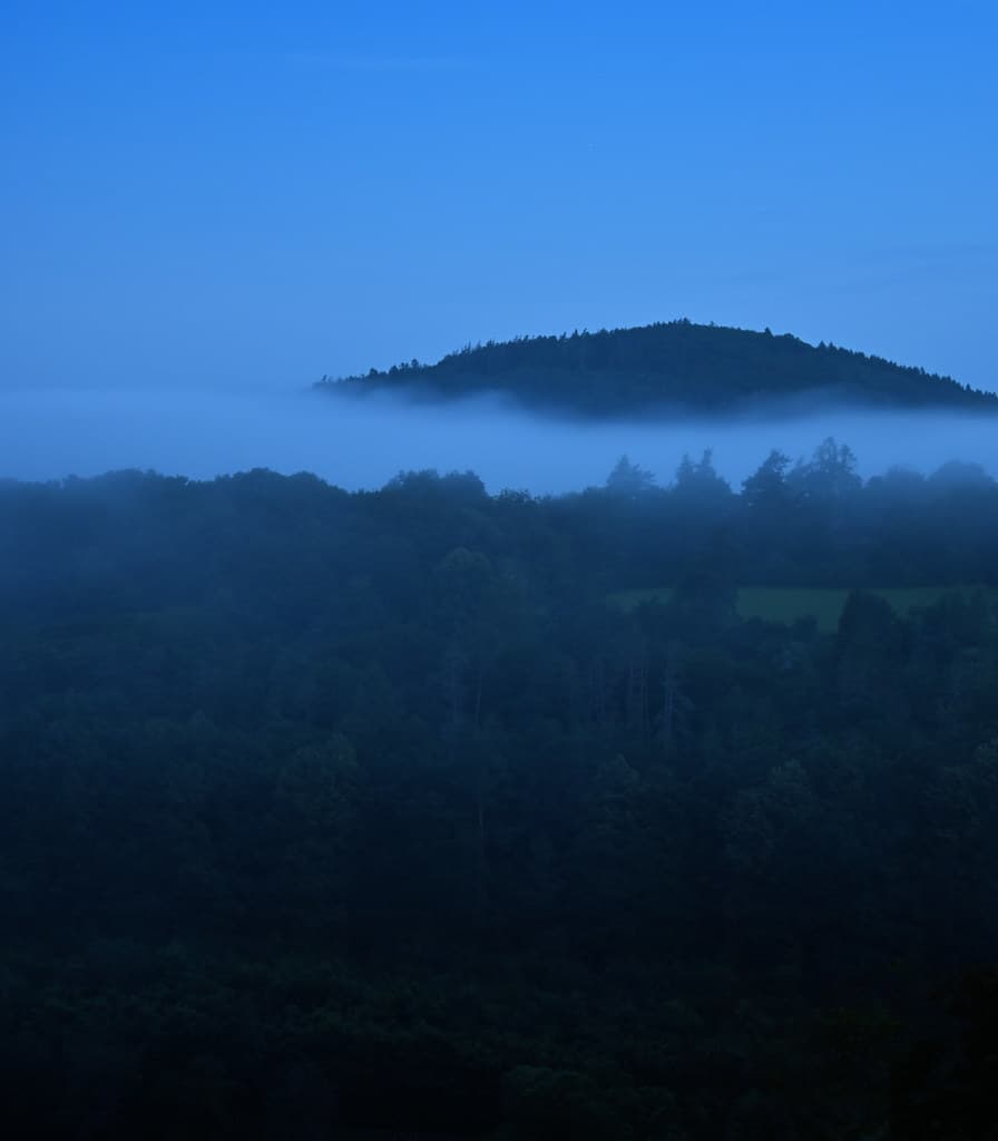 Lake Placid ~ Adirondack Mountains ~ UNESCO - Foggy Evening
