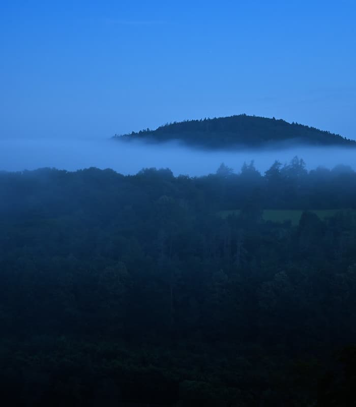 Lake Placid ~ Adirondack Mountains ~ UNESCO - Foggy Evening