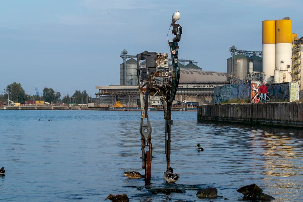 Gdańsk welded statue