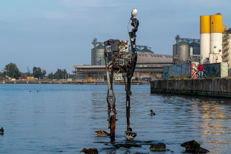 Gdańsk welded statue