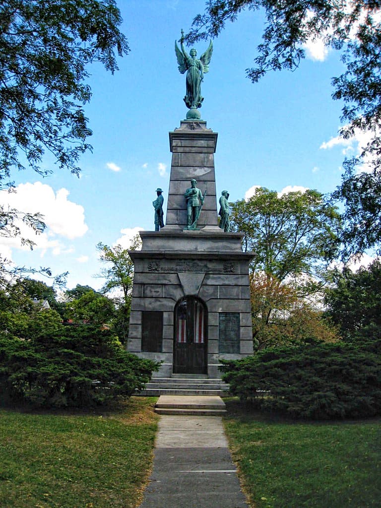 Bureau County Soldiers and Sailors Monument - Princeton Illinois