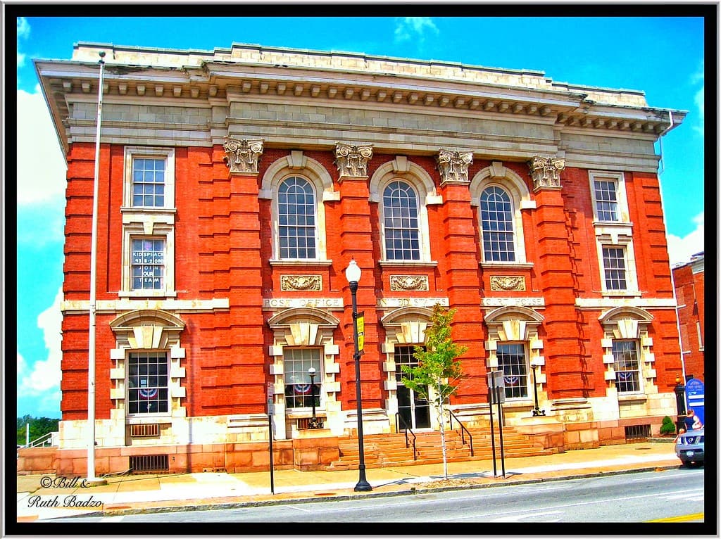 Lockport New York - United States CourtHouse - Post Office -