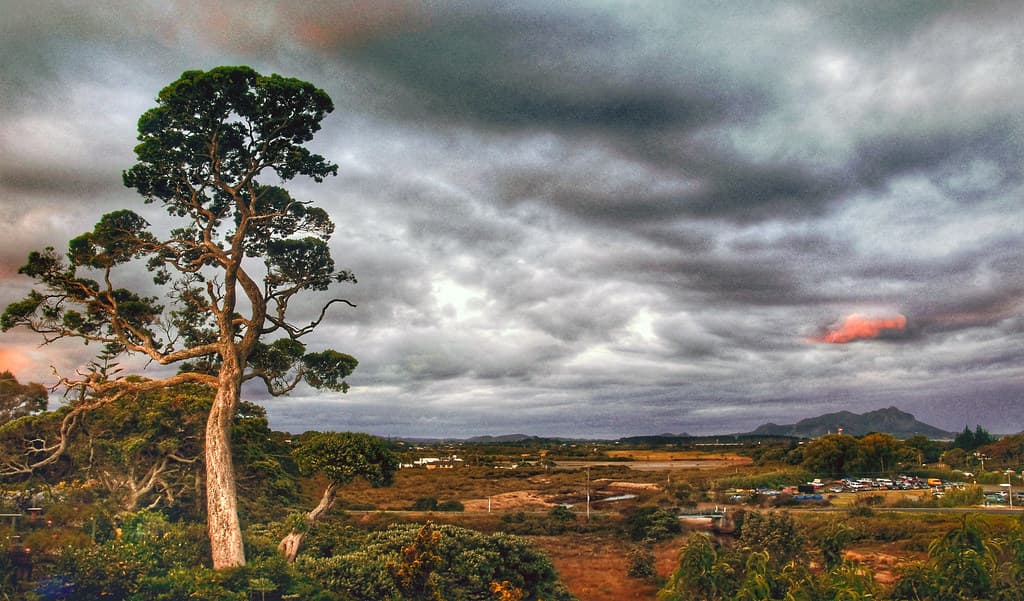 A moody sky