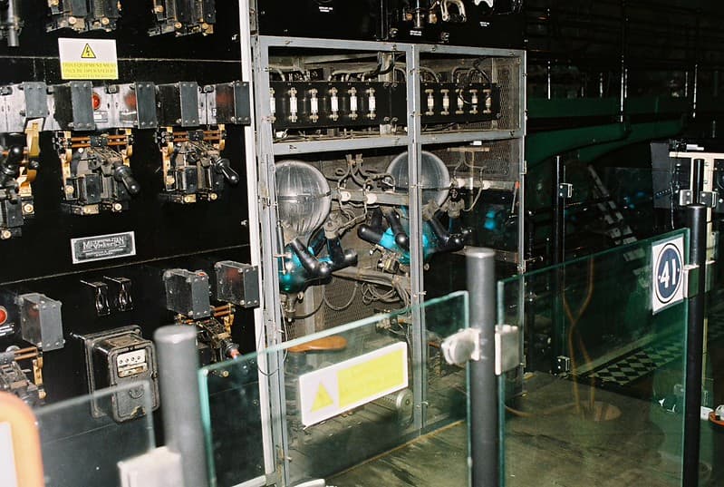 Mercury arc rectifiers and part of d.c. switchboard