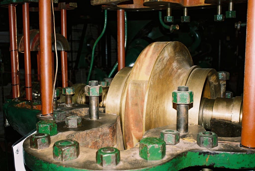 Impeller of turbine driven centrifugal pump