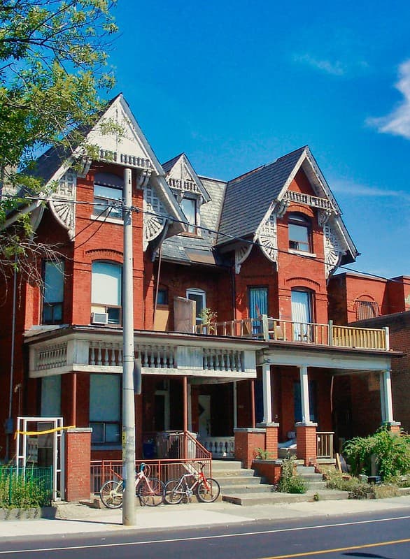 Architecture, beverly, blue