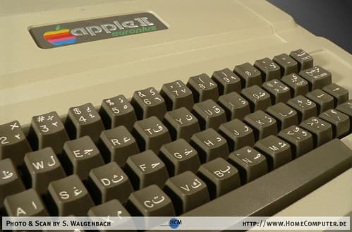 AppleII europlus arabic Keyboard