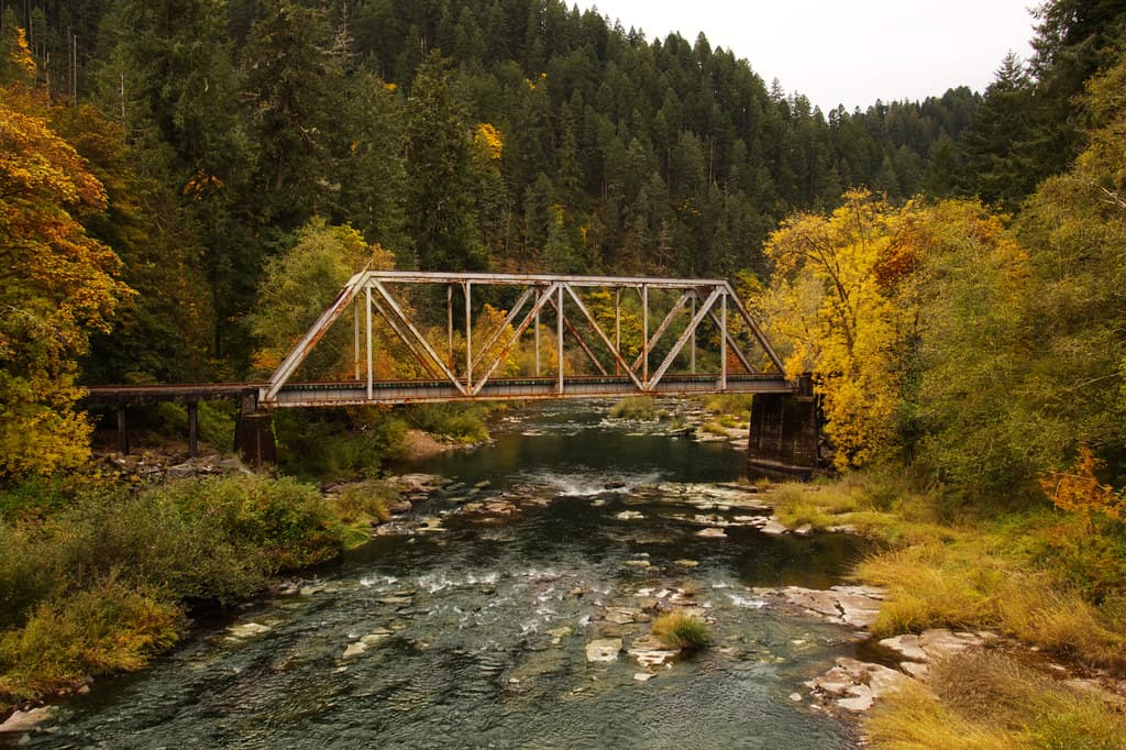 Bridge over Siuslaw River, Oregon