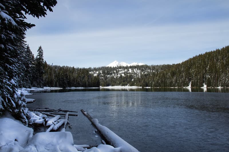 Todd Lake and Broken Top, Oregon