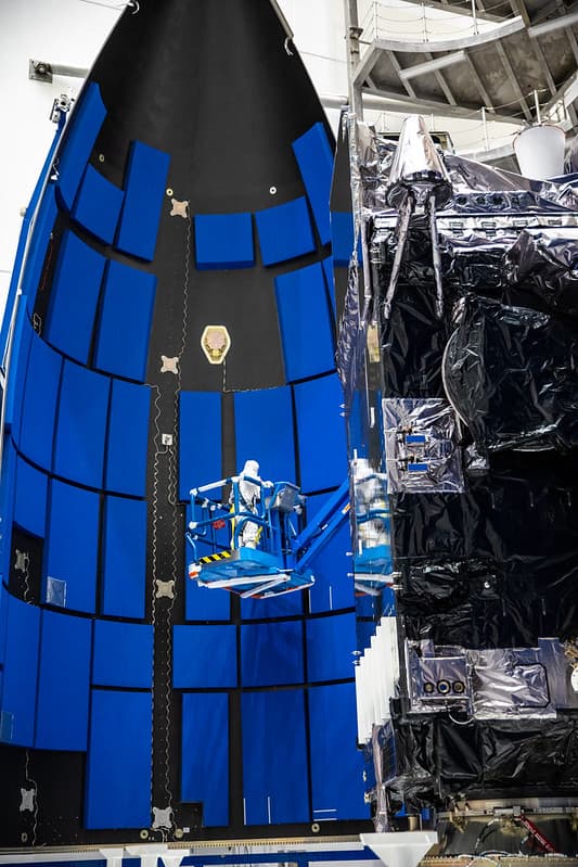 GOES-T Satellite Encapsulation
