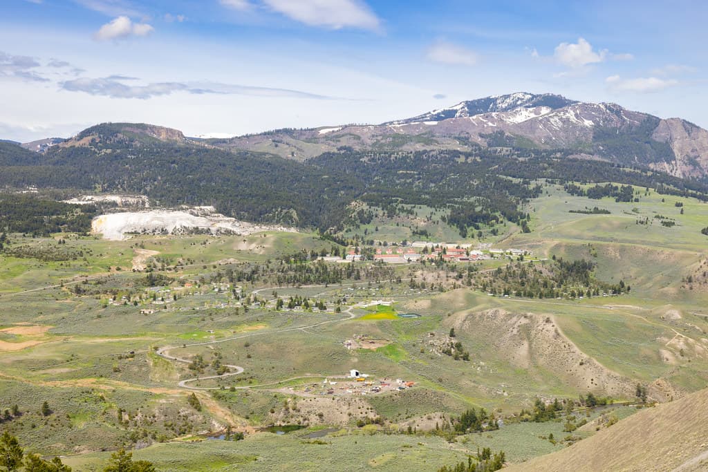 Mammothhotsprings, mteverts, yellowstone