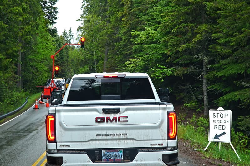 Construction Zone Traffic Light