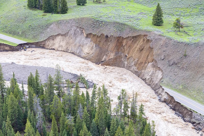 Floodevent, yellowstone, ynp