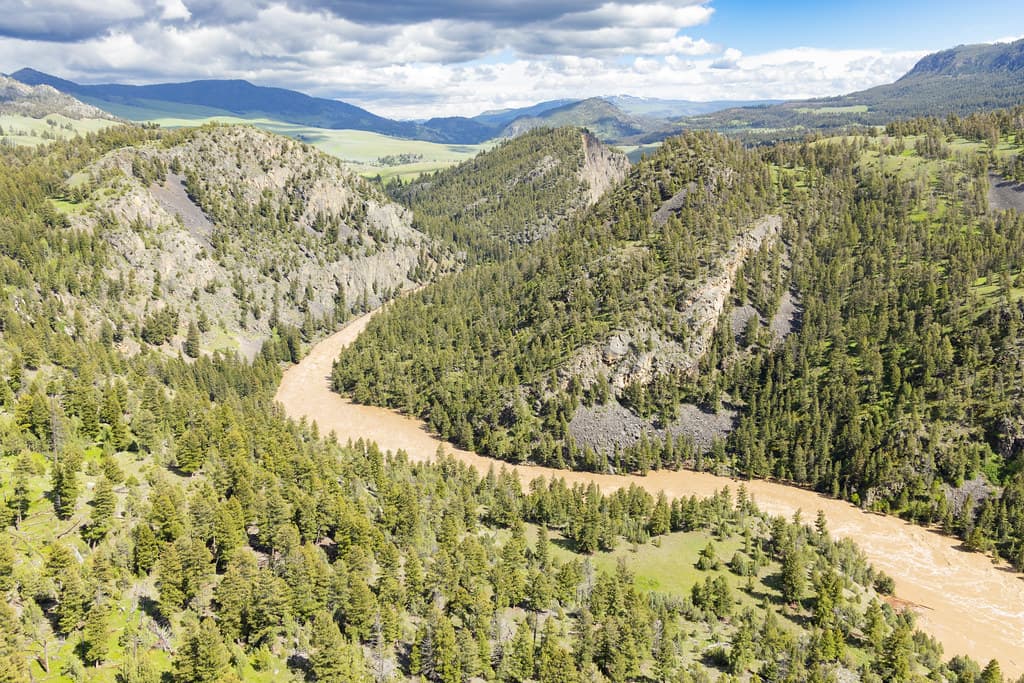 Floodevent, yellowstone, ynp