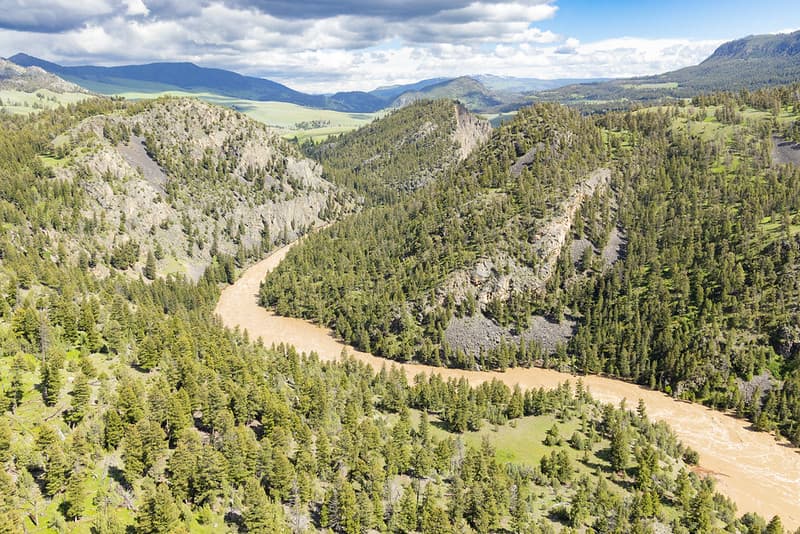 Floodevent, yellowstone, ynp