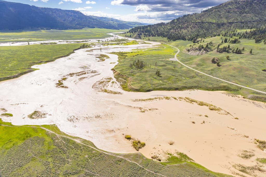 Floodevent, yellowstone, ynp