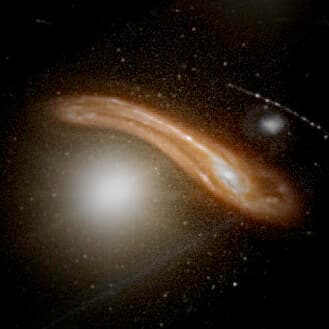 NASA's new space telescope has imaged a strange 'Pizza' galaxy