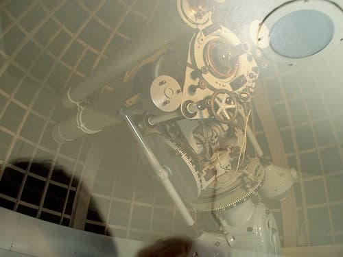 13 Peeking @ The Telescope Thru The Glass