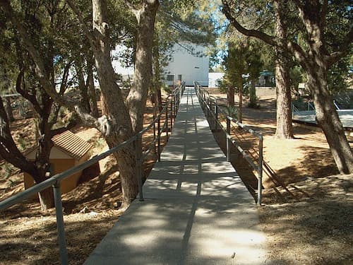 37 A Bridge To The 100'' Telescope Dome