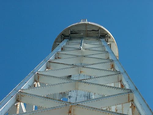 57 The Top Of 150' Solar Telescope (3X Zoom)