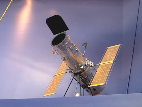 130 One 5th Scale Model Of Hubble Space Telescope