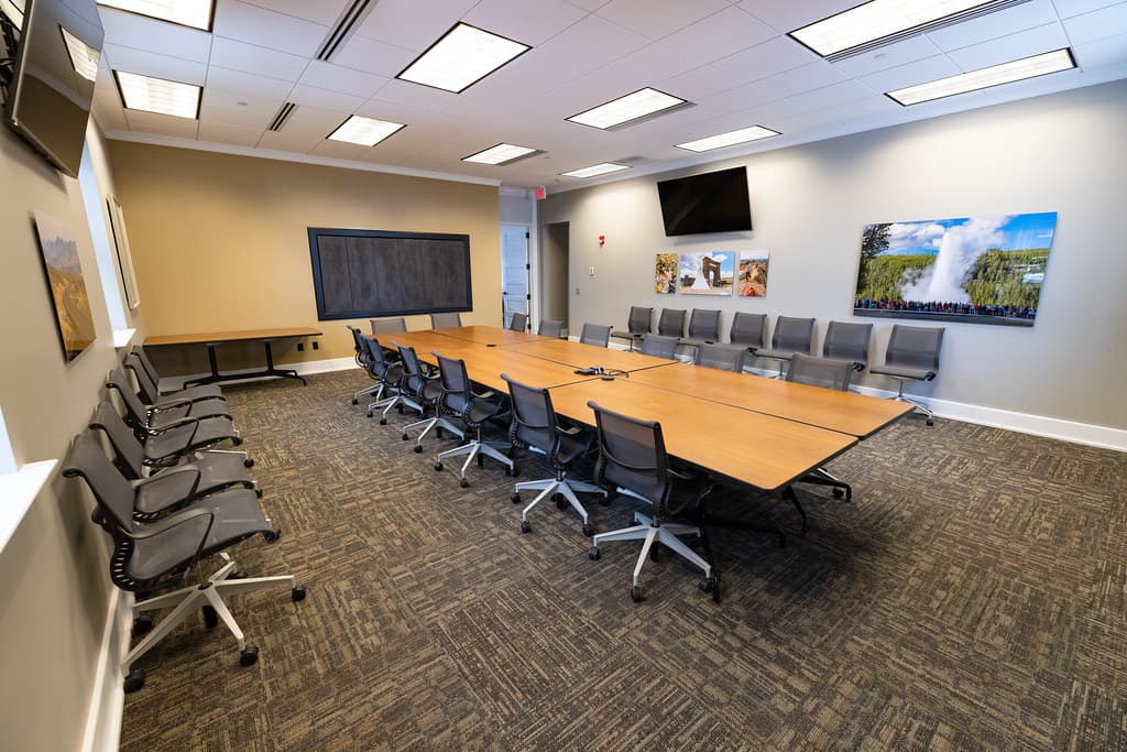 Renovating the Superintendent's Conference Room (after 2)