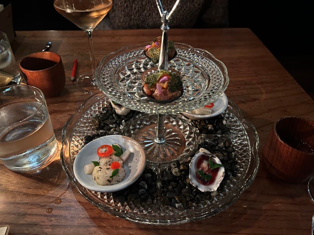 Seafood tower