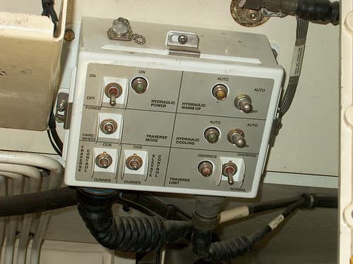31 Howitzer System Control Panel
