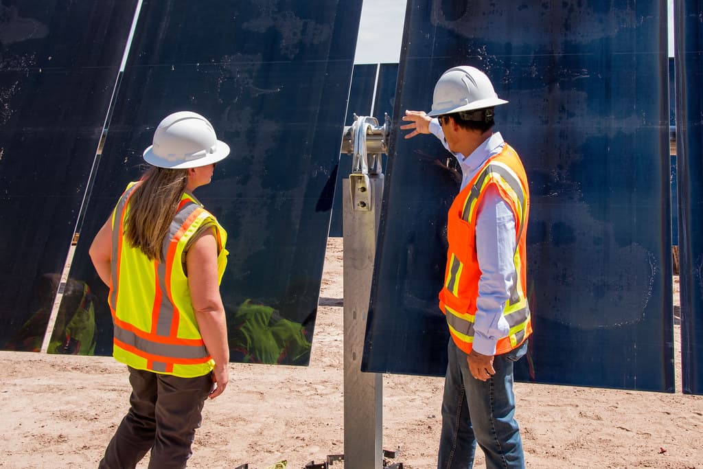 Erica Stewart looks at solar panels
