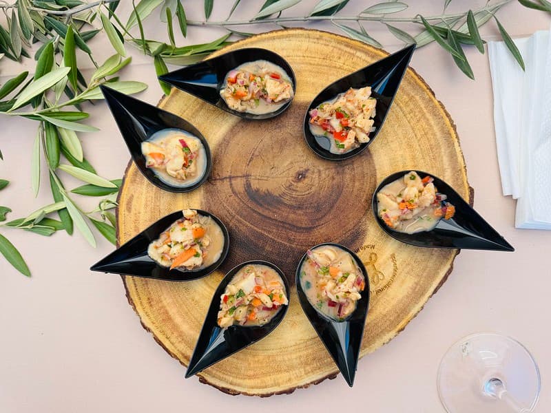 Seafood bites from Left Coast Seafood